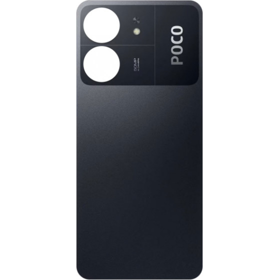 Xiaomi Battery Cover For Poco C65, Black - (1610111001479A)