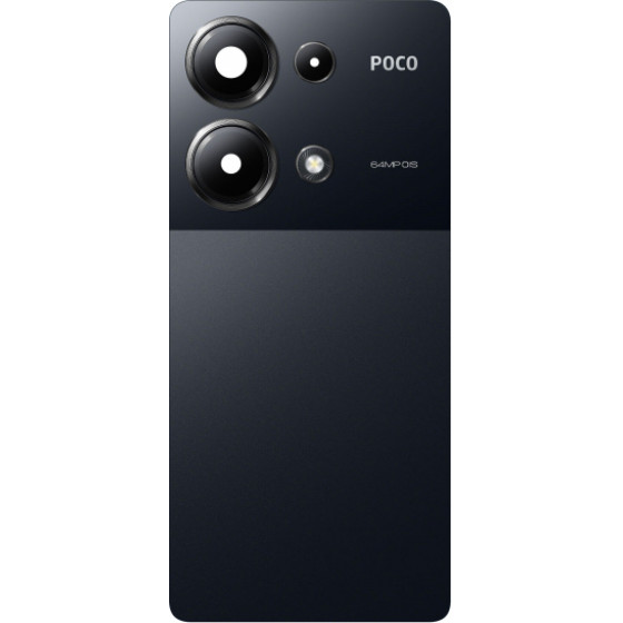 Xiaomi Battery Cover For Poco M6 Pro 4G, Black - (5600070N6P00)