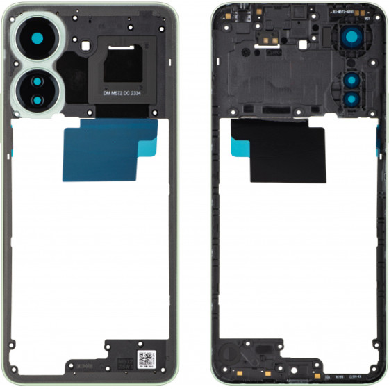 Xiaomi Middle Cover For Redmi 13C NFC, Clover Green - (560002C3UN00)