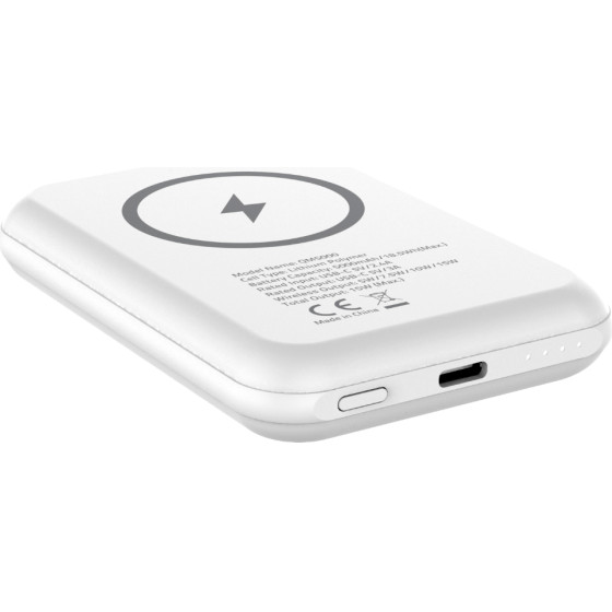 Energizer Power Bank 5000mAh 15W Fast Charge �� 1xUSB-C �������� ������� 15W ��� Led ������� ��������� ����� - (QM5000)