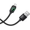 Hoco Cable With Lcd Usb A To Lightning 2,4A 1,2 m U146 black