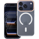 Case Go Orange Compatible With Magsafe For Iphone 17 Pro Max Transparent OEM