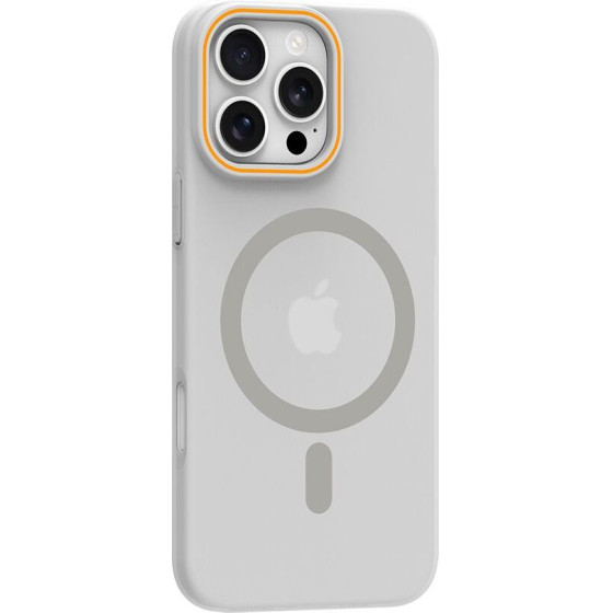 Case Go Orange Compatible With Magsafe For Samsung A07 Transparent OEM