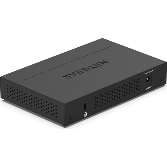 NETGEAR GS305PP Unmanaged Gigabit Ethernet (10/100/1000) Power Over Ethernet (PoE) Black - (GS305PP-300EUS)