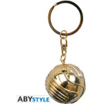 Abysse Harry Potter - Golden Snitch Metal 3D Keychain (ABYKEY191)
