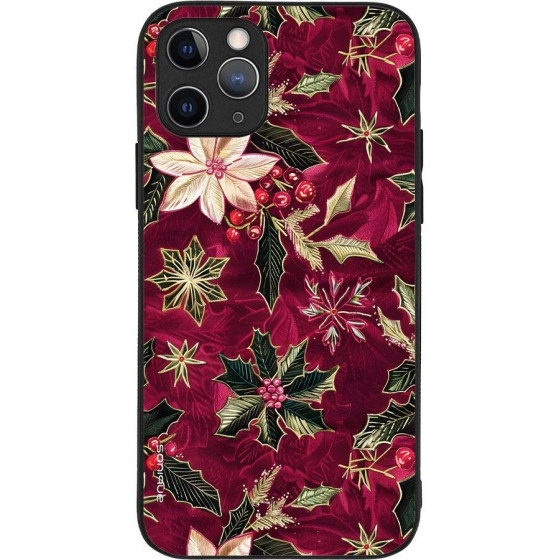 Sonique ���� Christmas Series ��� Apple Iphone 11 Pro Wine Bloom