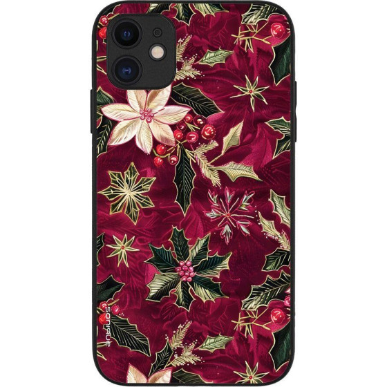 Sonique ���� Christmas Series ��� Apple Iphone 11 Wine Bloom