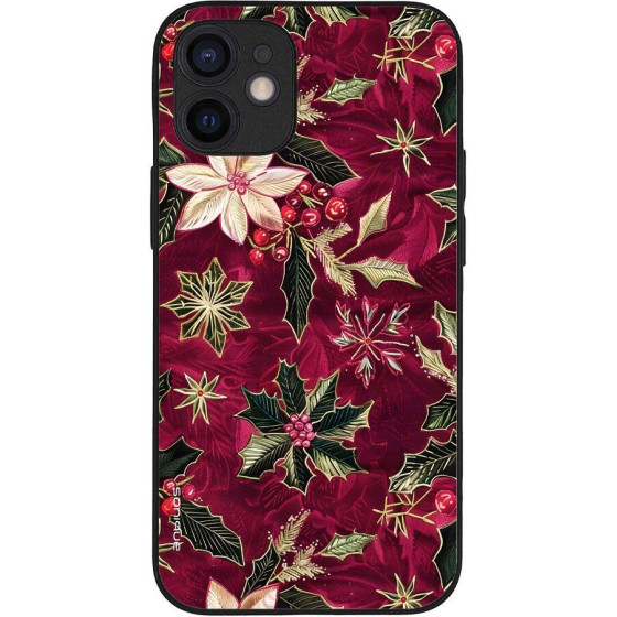 Sonique ���� Christmas Series ��� Apple Iphone 12 Mini Wine Bloom