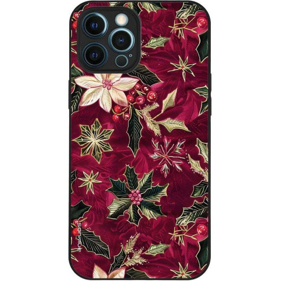 Sonique ���� Christmas Series ��� Apple Iphone 12 Pro Max Wine Bloom