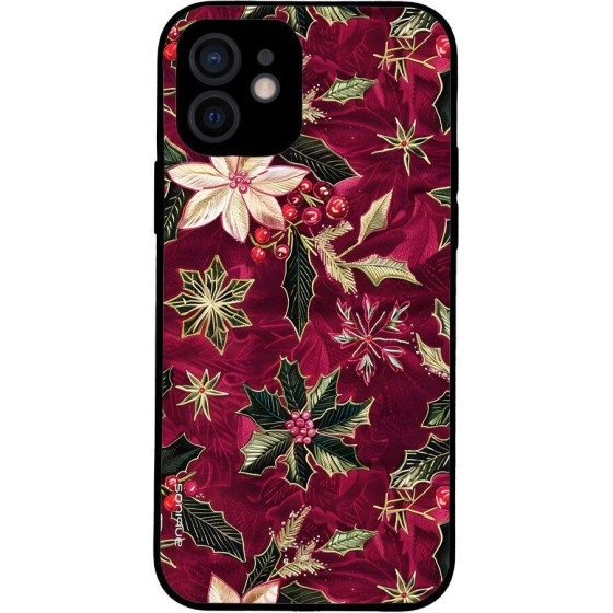 Sonique ���� Christmas Series ��� Apple Iphone 12 Wine Bloom