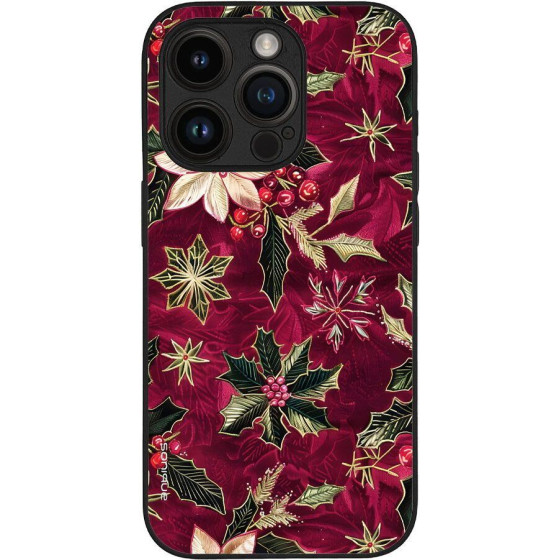 Sonique ���� Christmas Series ��� Apple Iphone 14 Pro Wine Bloom