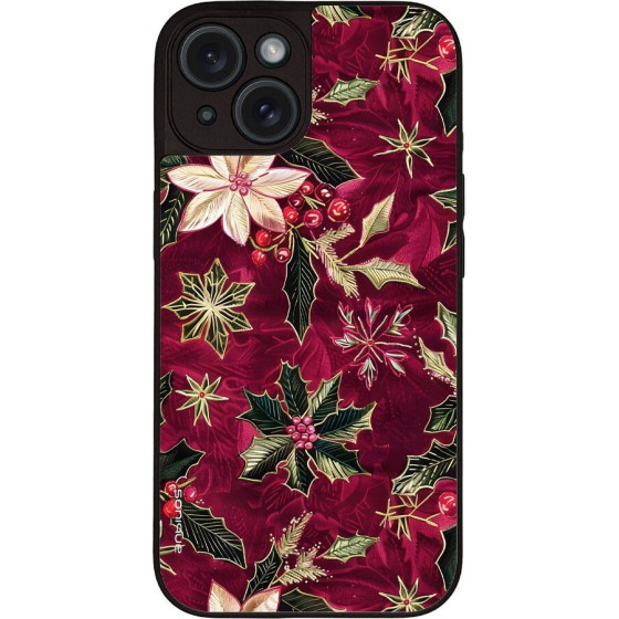 Sonique ���� Christmas Series ��� Apple Iphone 15 Wine Bloom