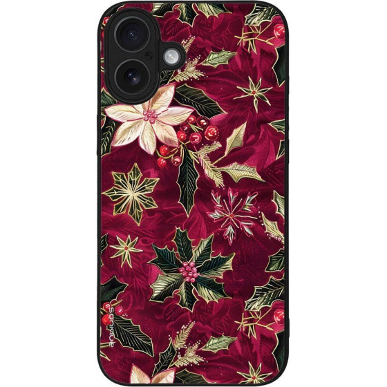 Sonique ���� Christmas Series ��� Apple Iphone 16 Plus Wine Bloom