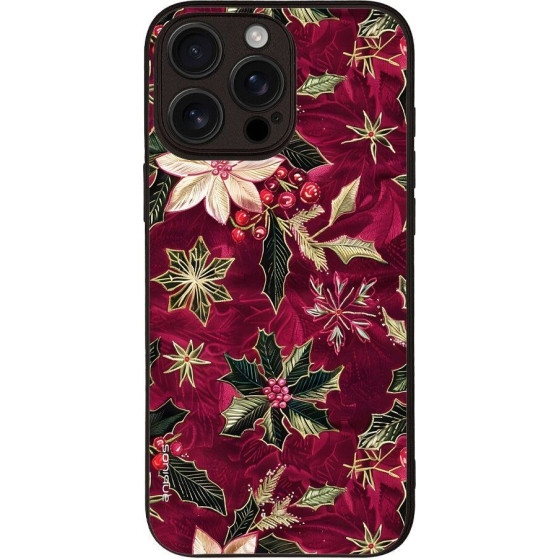 Sonique ���� Christmas Series ��� Apple Iphone 16 Pro Max Wine Bloom