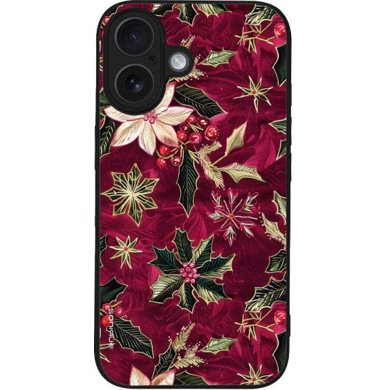 Sonique ���� Christmas Series ��� Apple Iphone 16 Wine Bloom