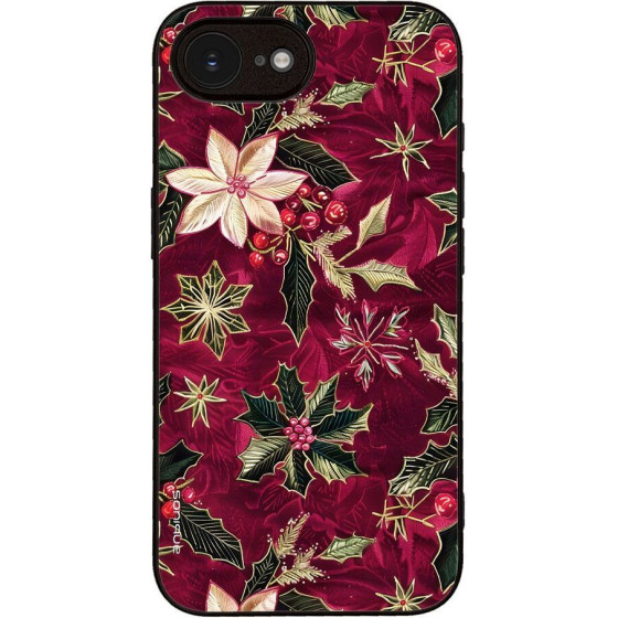 Sonique ���� Christmas Series ��� Apple Iphone 16e Wine Bloom