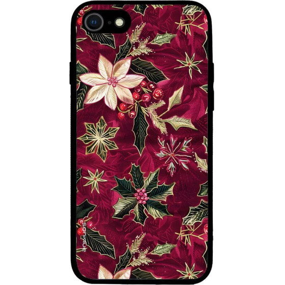 Sonique ���� Christmas Series ��� Apple Iphone 7 / Iphone 8 / Iphone Se 2020 / Iphone Se 2022 Wine Bloom