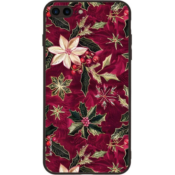 Sonique ���� Christmas Series ��� Apple Iphone 7 Plus / Iphone 8 Plus Wine Bloom