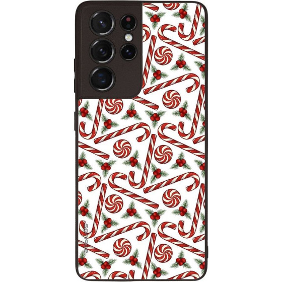 Sonique ���� Christmas Series ��� Samsung Galaxy S21 Ultra Candy Cane