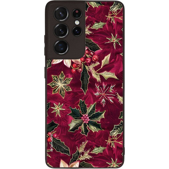 Sonique ���� Christmas Series ��� Samsung Galaxy S21 Ultra Wine Bloom