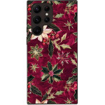 Sonique ���� Christmas Series ��� Samsung Galaxy S22 Ultra Wine Bloom