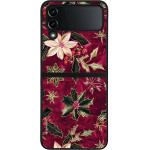 Sonique ���� Christmas Series ��� Samsung Galaxy Z Flip 4 Wine Bloom