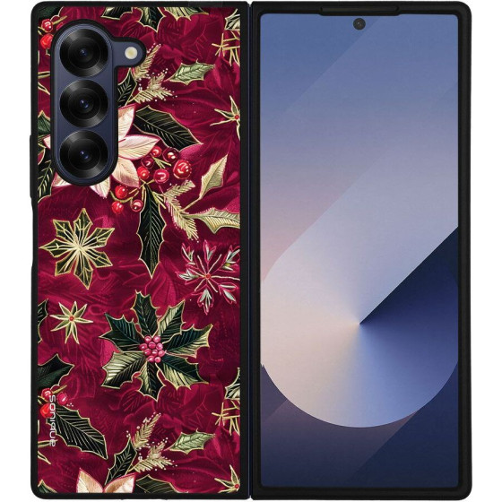 Sonique ���� Christmas Series ��� Samsung Galaxy Z Fold 6 Wine Bloom