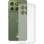 Techsuit - Clear Silicone - Motorola Edge 70 - Transparent
