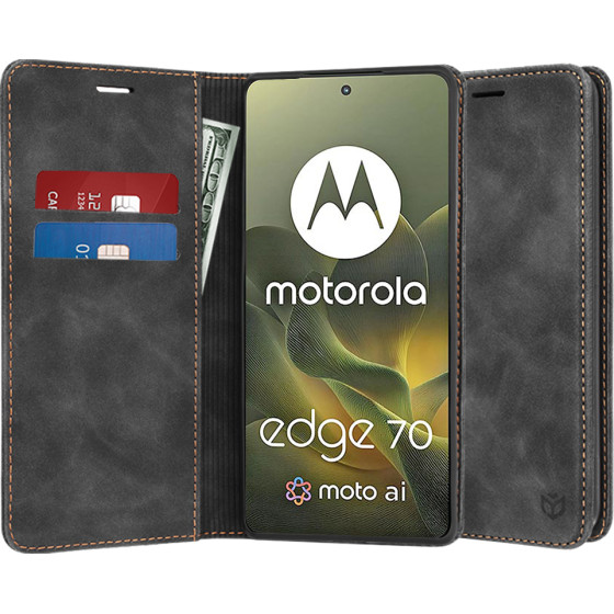 Techsuit - Confy Cover - Motorola Edge 70 - Black