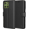 Techsuit - Leather Folio - Motorola Edge 70 - Black
