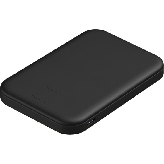 UNIQ Powerbank Lyden Lexa Magnetic 5000mAh Pd USB-C Magsafe Black - (UNIQ-LYDENLEXA-DBLACK)