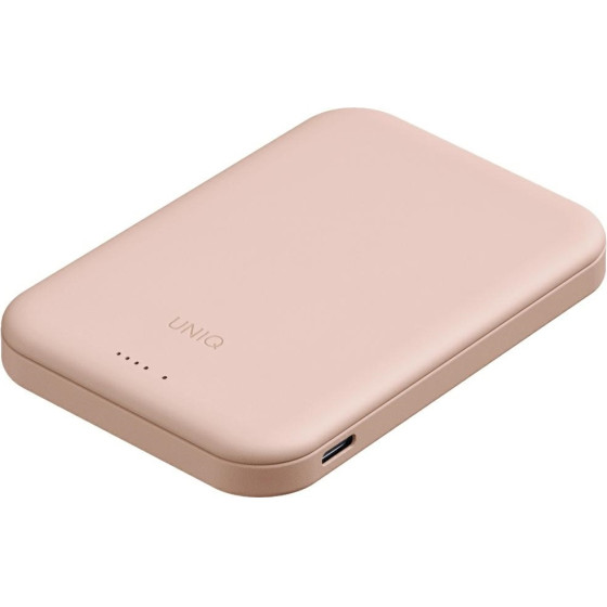 UNIQ Powerbank Lyden Lexa Magnetic 5000mAh Pd USB-C Magsafe Pink - (UNIQ-LYDENLEXA-BPINK)
