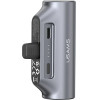 Usams PB79 Mini Tail Plug Portable Power Bank 3000mAh USB-C Gray - (3KCD24801)