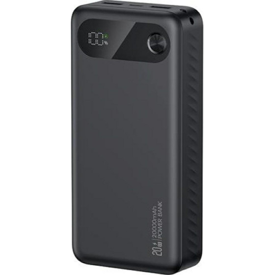 Usams PB80 Power Bank PD20W 20000mAh Black - (20KCD25101)
