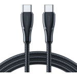 Joyroom S-A11 Surpass Cable 60W USB-C - USB-C 0.25m - Black - (S-A11 C-C 60W 0.25m black)