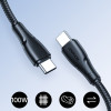 Joyroom S-A11 Surpass Cable 60W USB-C - USB-C 0.25m - Black - (S-A11 C-C 60W 0.25m black)