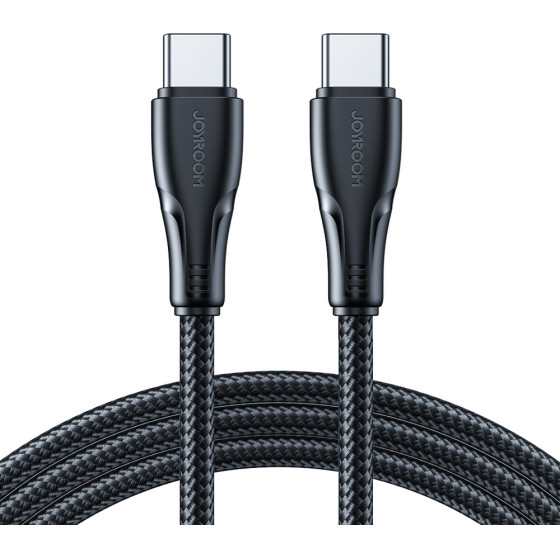 Joyroom S-A11 Surpass Cable 60W USB-C - USB-C 0.25m - Black - (S-A11 C-C 60W 0.25m black)