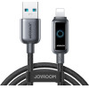 Joyroom S-A55 Starflight 3A USB-A - Lightning Cable 1.2m - Black - (S-A55 A-L 3A 1.2m black)