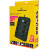 Powertech ��������� ��������� 8 ������, �� Usb & USB-C �����, 16A, 1.5m, ����� - (PT-1535)