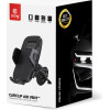 Crong Carclip Air Vent - Universal Car Holder For The Air Vent Grille (black) - (CRGCH8BLK)
