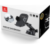 Crong Carclip Dashboard - Universal 2-in-1 Car Mount For Dashboard And Windshield (black) - (CRGCH7BLK)