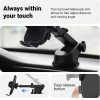Crong Carclip Dashboard - Universal 2-in-1 Car Mount For Dashboard And Windshield (black) - (CRGCH7BLK)