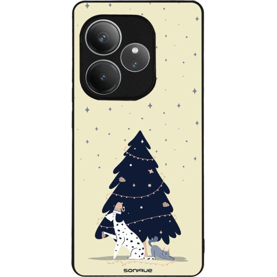 Sonique ���� Christmas Series ��� Realme Gt 6 5G / Realme Gt 6T 5G Happy Pets