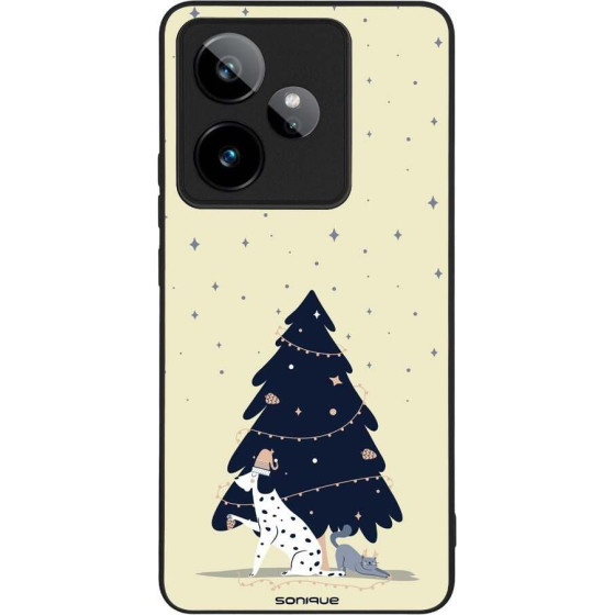 Sonique ���� Christmas Series ��� Realme Gt 7 5G / Realme Gt 7T 5G Happy Pets