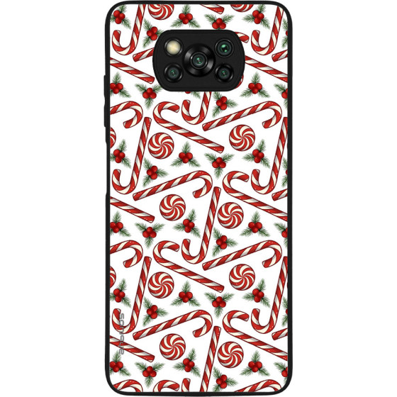 Sonique ���� Christmas Series ��� Xiaomi Poco X3 Nfc / Poco X3 Pro Candy Cane