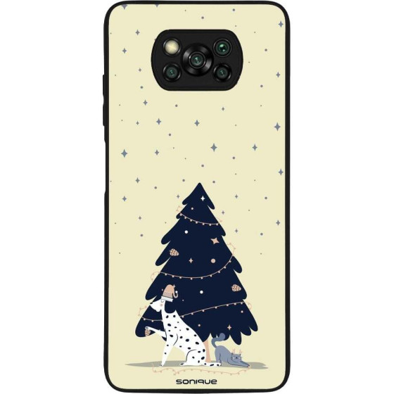 Sonique ���� Christmas Series ��� Xiaomi Poco X3 Nfc / Poco X3 Pro Happy Pets