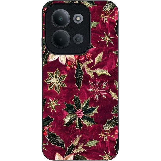 Sonique ���� Christmas Series ��� Xiaomi Redmi 15C 4G / Redmi 15C 5G / Poco C85 4G Wine Bloom