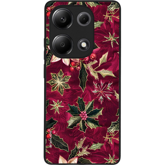 Sonique ���� Christmas Series ��� Xiaomi Redmi Note 13 Pro 4G / Poco M6 Pro 4G / Redmi Note 14S Wine Bloom