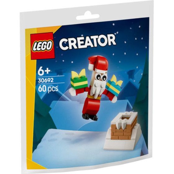 Lego Creator Santa Claus In The Chimney (Polybag) - (30692)