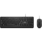 Lenovo 160 Keyboard Mouse Included Home/Office Usb Us English Black - (GX31L52655)
